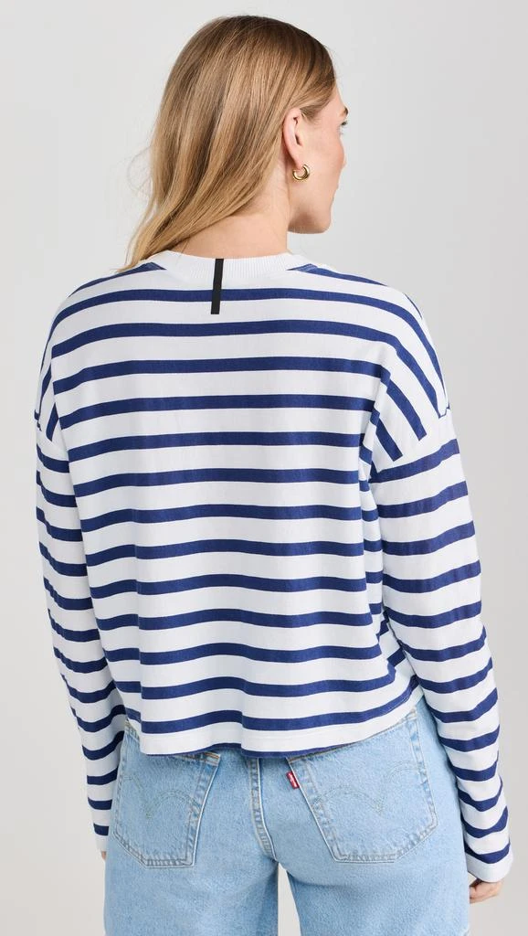 ASKK NY Printed Cropped Long Sleeve Top 2