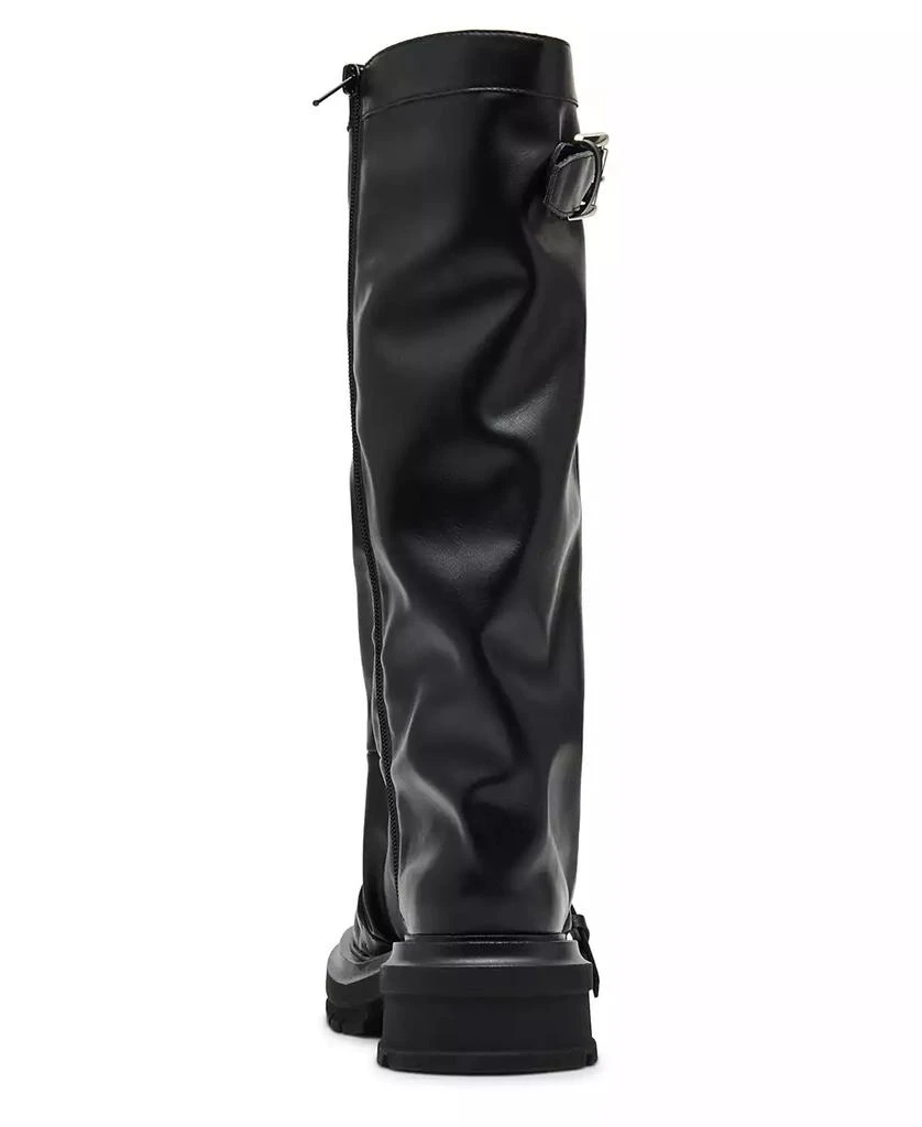 Madden Girl Women
s Restore Knee-High Slouchy Lug-Sole Moto Boots, Regular 
Wide Calf 3