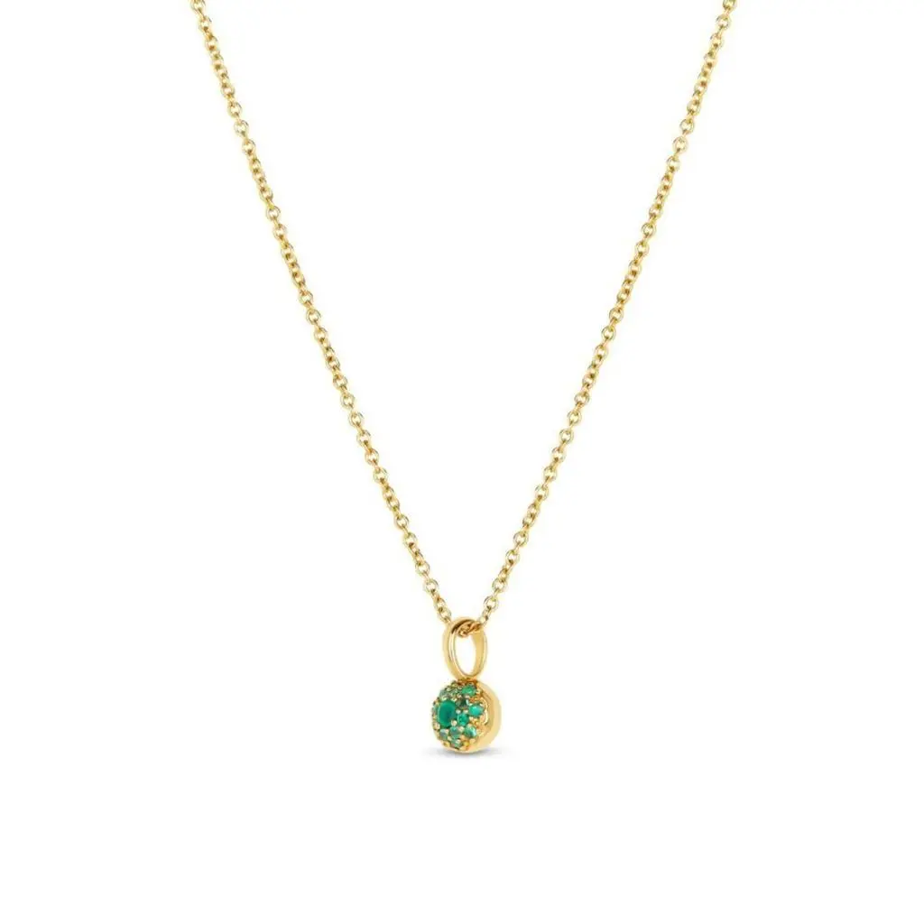 Dinny Hall Emerald bon bon pendant 2