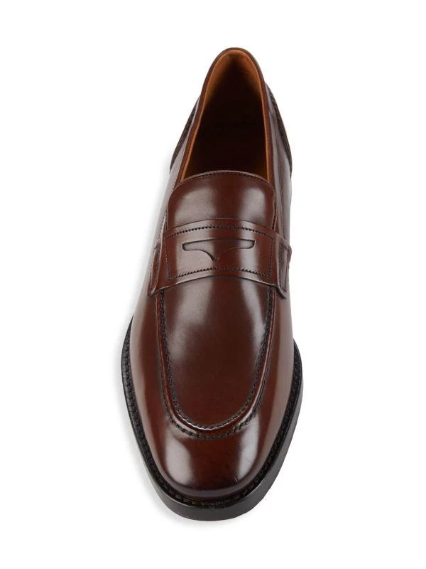 Allen Edmonds Eli Leather Penny Loafers 5