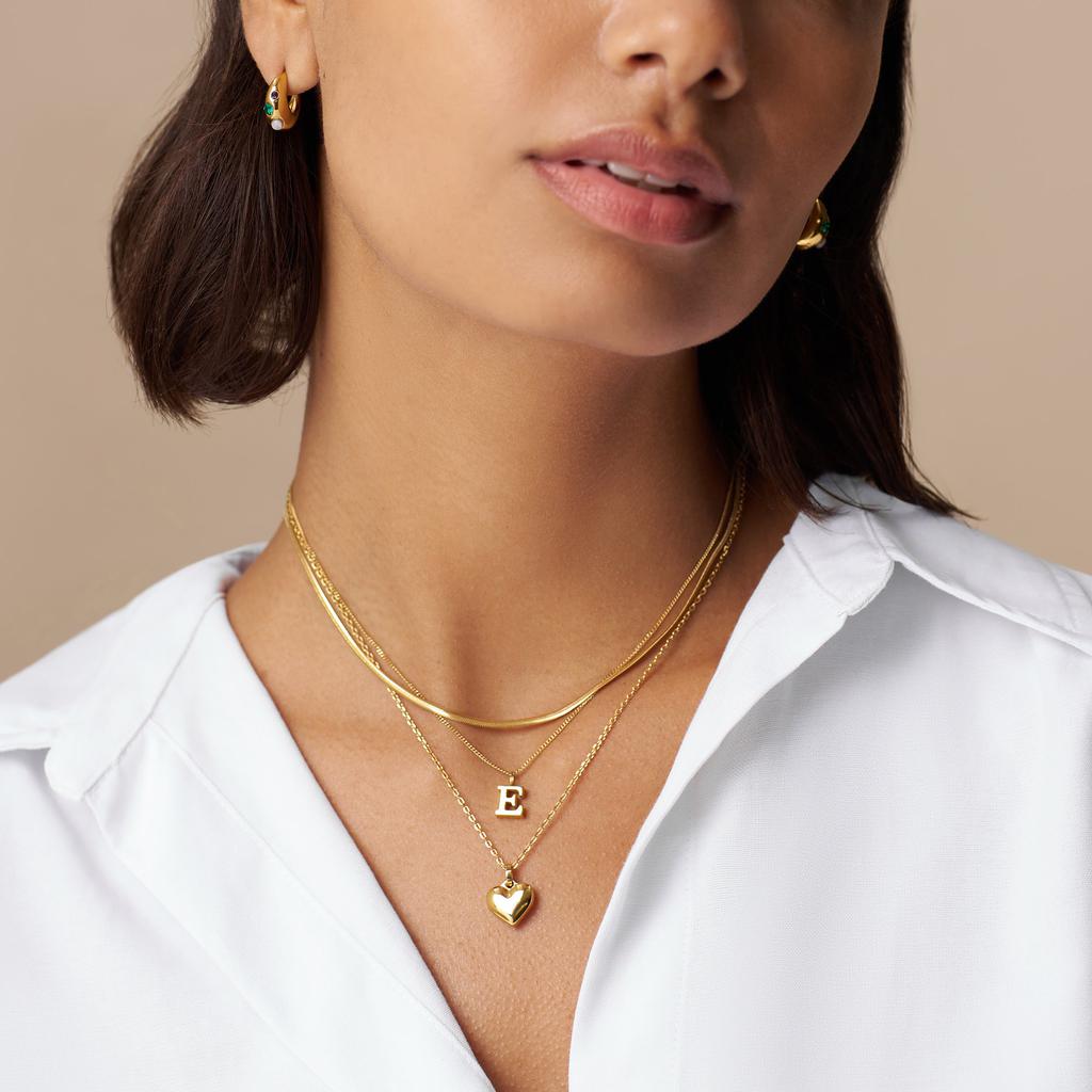 Orelia LUXE LUXE Flat Snake Chain Necklace