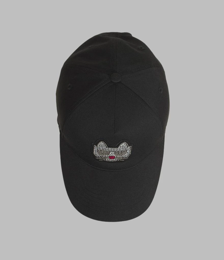 Karl Lagerfeld Paris EMBELLISHED CHOUPETTE BASEBALL CAP 4