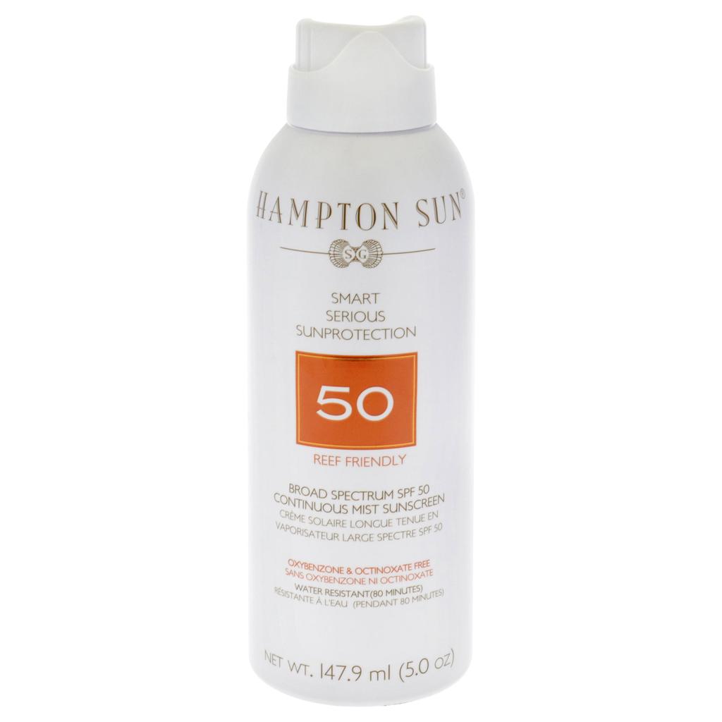 Hampton Sun Continuous Mist Sunscreen SPF 50 by  for Unisex - 5 oz Sunscreen