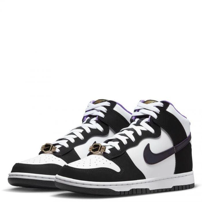 NIKE Dunk High Premium EMB DR9512-001 Men's White World Champ Lifestyle Shoes from Premium Outlets