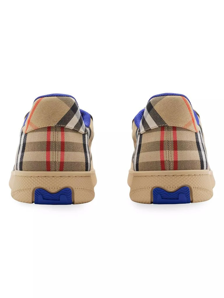 Burberry Terrace Check Low-Top Sneakers 3
