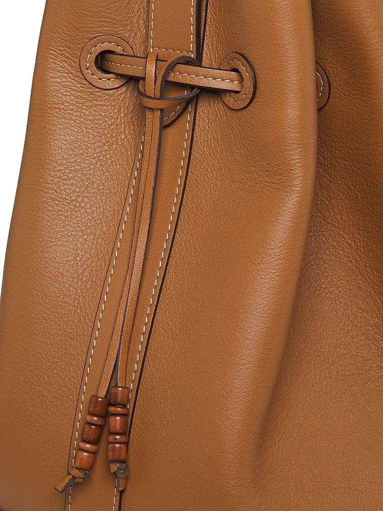 Hunting Season Extra-Large Leather Bucket Bag 6