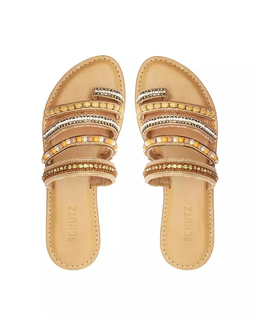 Schutz Women's Jodie Flat Sandals 9