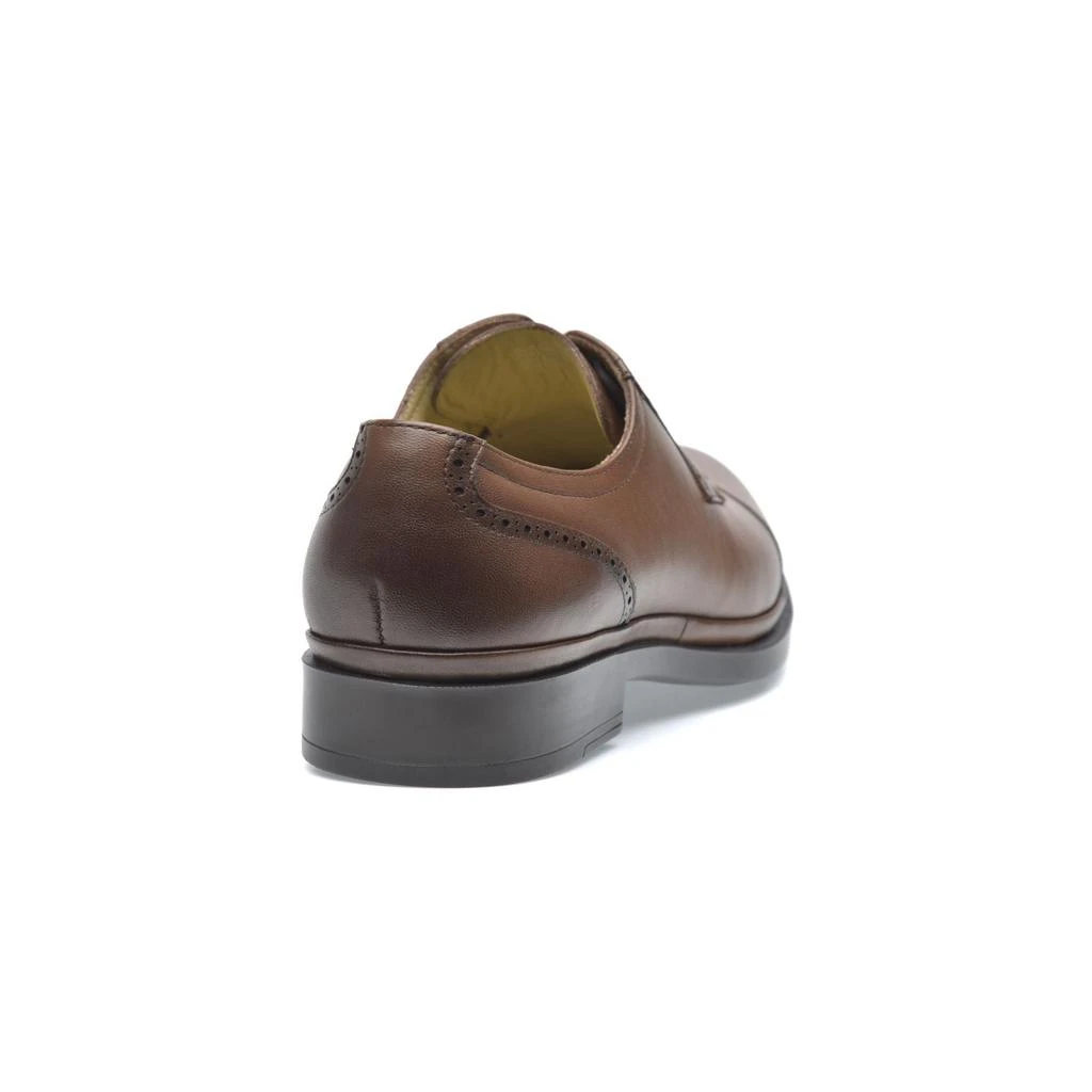 NEW PAZSTOR men\'s leather oxfords classic in bison brown Pazstor Men main image 4