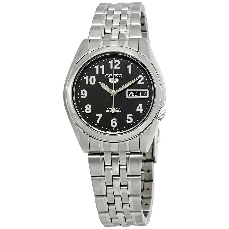 Seiko Series 5 Automatic Black Dial Men's Watch SNK381 1