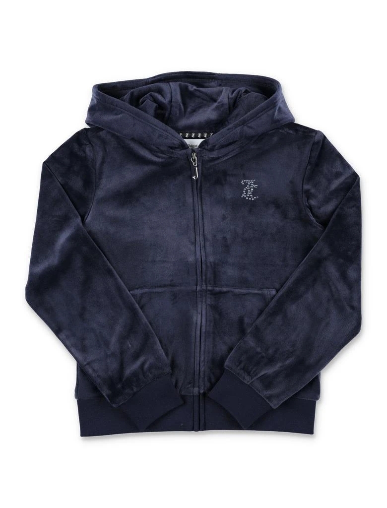 Juicy Couture Juicy Couture Kids Logo Embellished Drawstring Hoodie 1