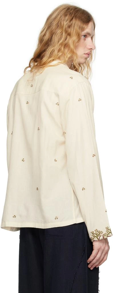 Kartik Research Off-White Baracuta Edition Handloom Shirt 3