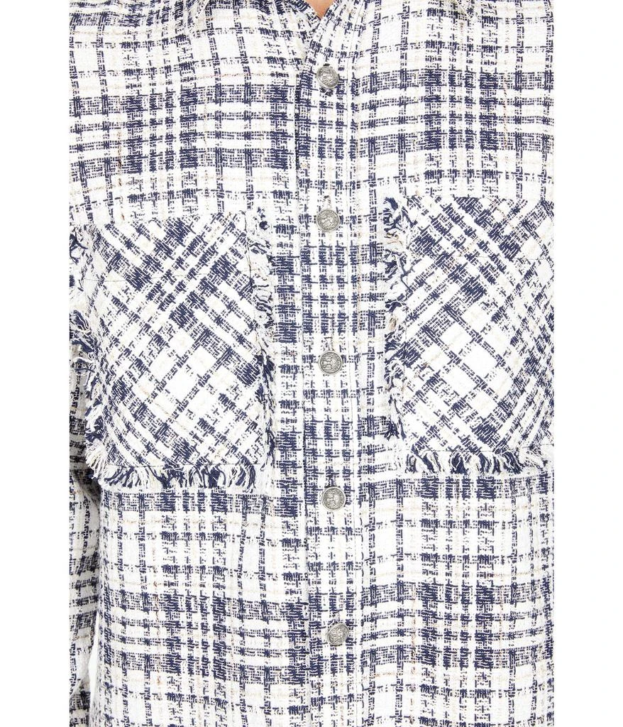 Faith Connexion Tweed Fitted Overshirt 3