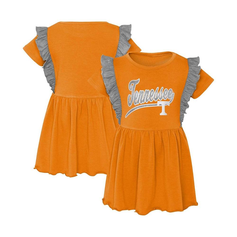 Outerstuff Girls Toddler Tennessee Orange Tennessee Volunteers Too Cute Tri-Blend Dress