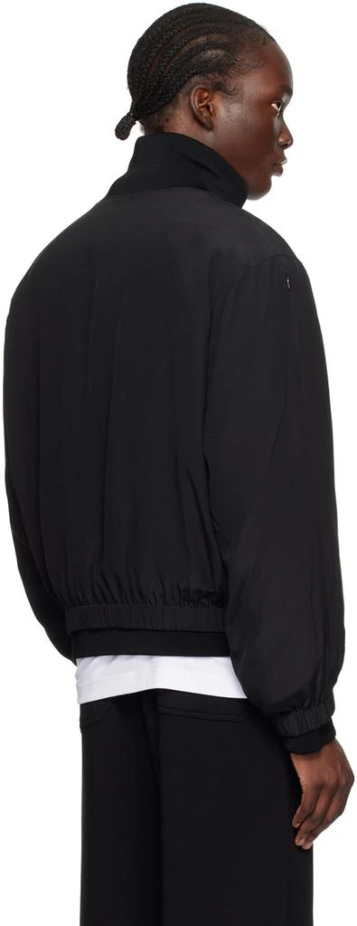 Helmut Lang Black Zip Bomber Jacket 3