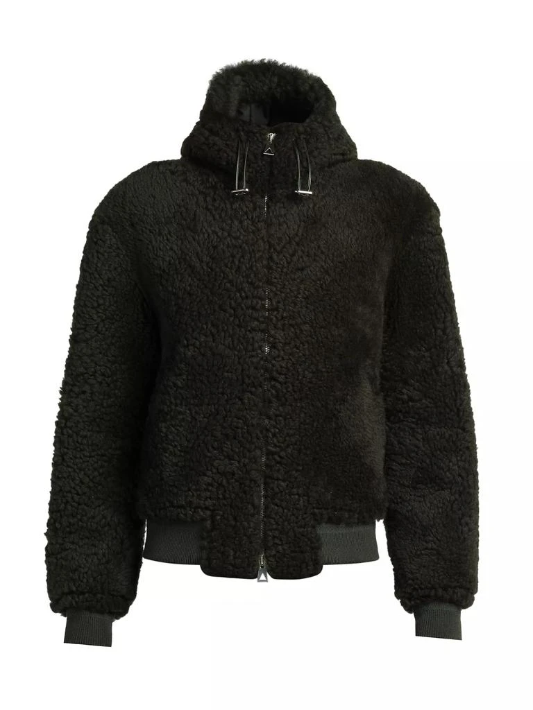 Bottega Veneta Shearling Hooded Jacket 1