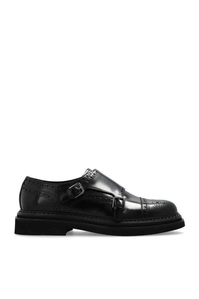 Dolce & Gabbana Leather shoes with decorative perforation 1