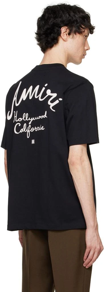 AMIRI Black 'Hollywood' T-shirt 3