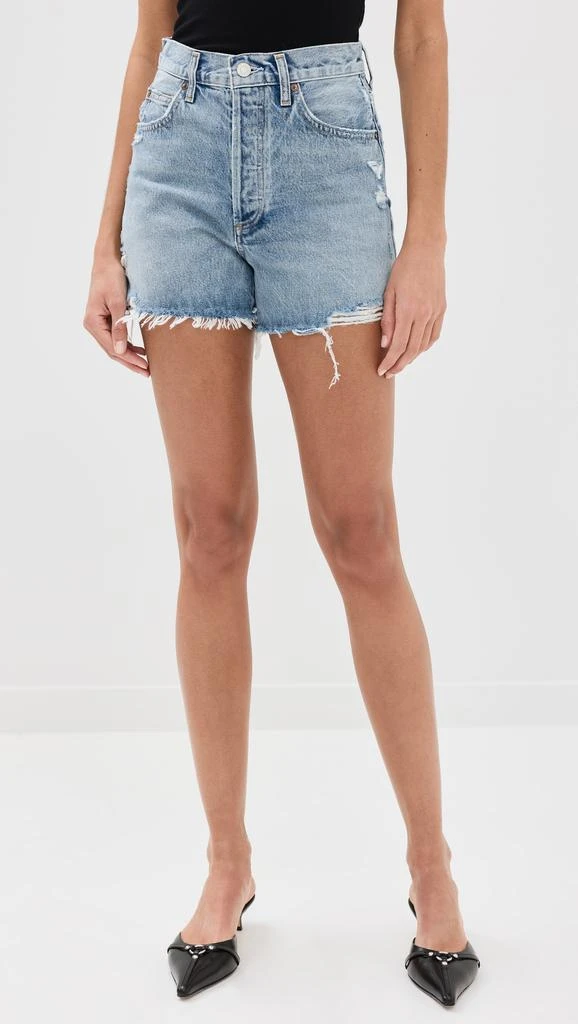 AGOLDE Dee Vintage High Rise Shorts 1