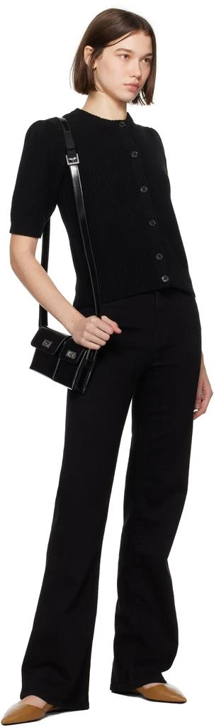 FRAME Black 'The Arrow' Jeans 4