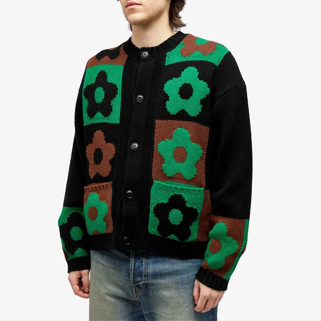 Kenzo Kenzo Boke Checkerboard Cardigan 2