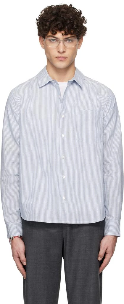 Paloma Wool Blue Boa Shirt 1