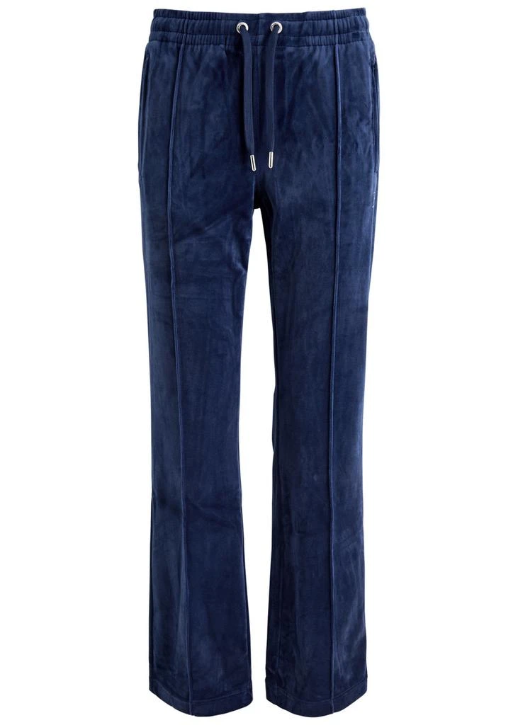 Juicy Couture Tina logo velour sweatpants 1