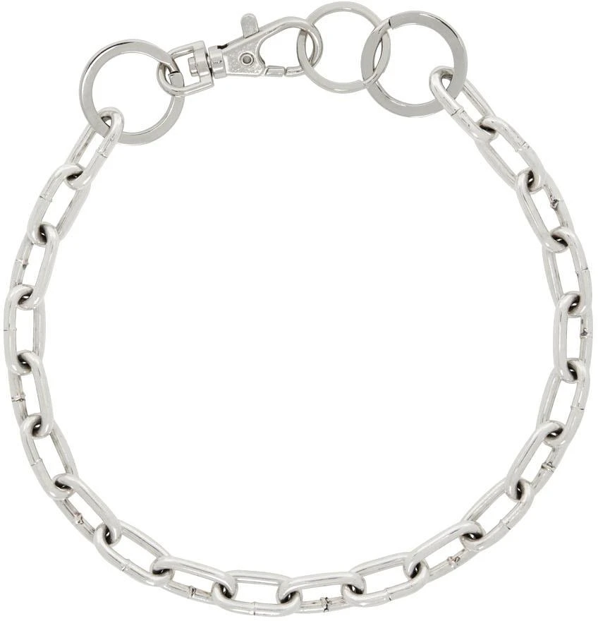 Martine Ali SSENSE Exclusive Silver Gunnar Necklace 1