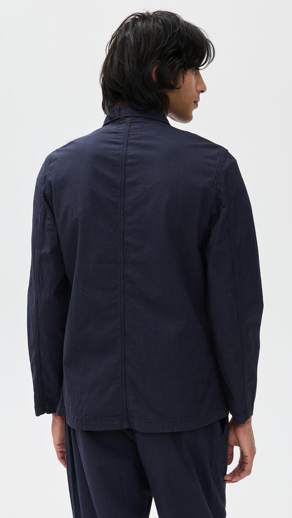 Universal Works Seersucker Bakers Jacket