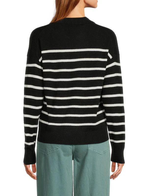 Shop Striped Cashmere Sweater on Sale at BeyondStyle – Get 57% Off