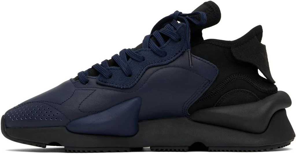 Y-3 Navy & Black Kaiwa Sneakers 3