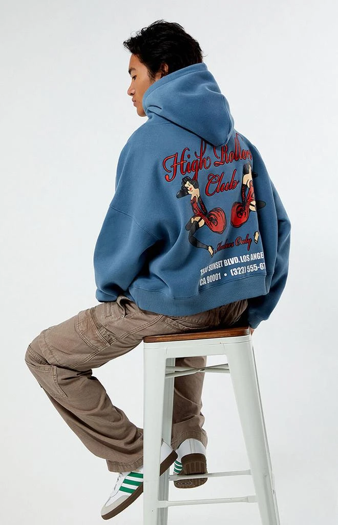 PacSun High Rollers Club Cropped Hoodie 3