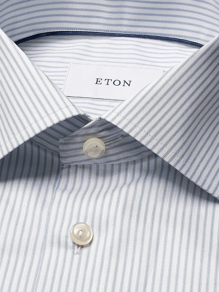 Eton Slim-Fit Striped Button-Front Shirt 7