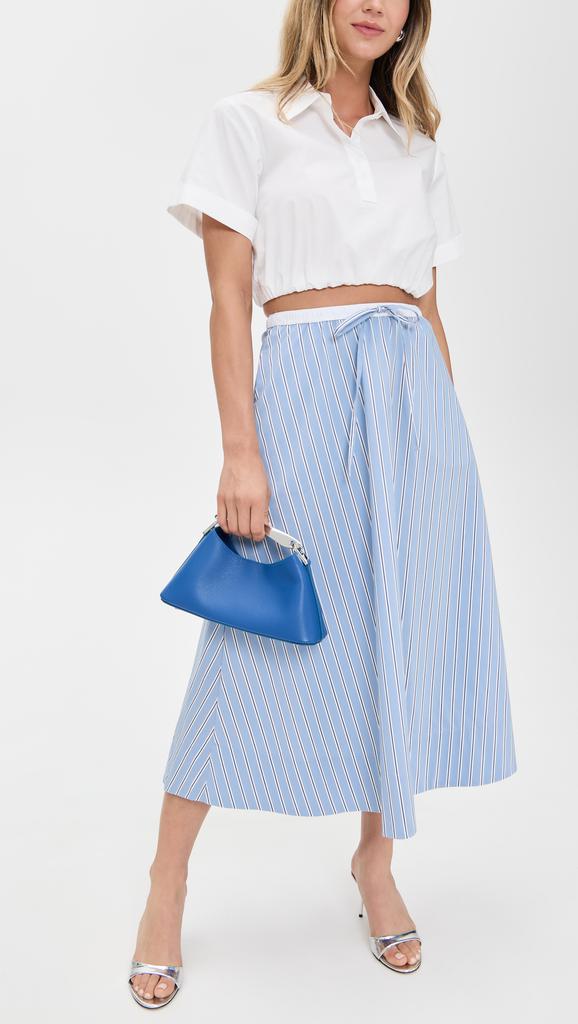 Elleme Mini Boomerang Pebbled Leather Bag