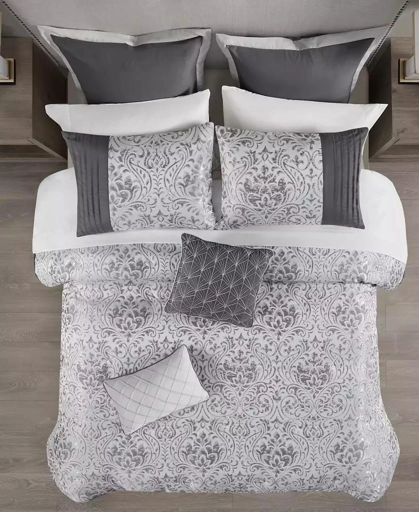 Madison Park Emilia Jacquard 12-Pc. Comforter Set, California 28