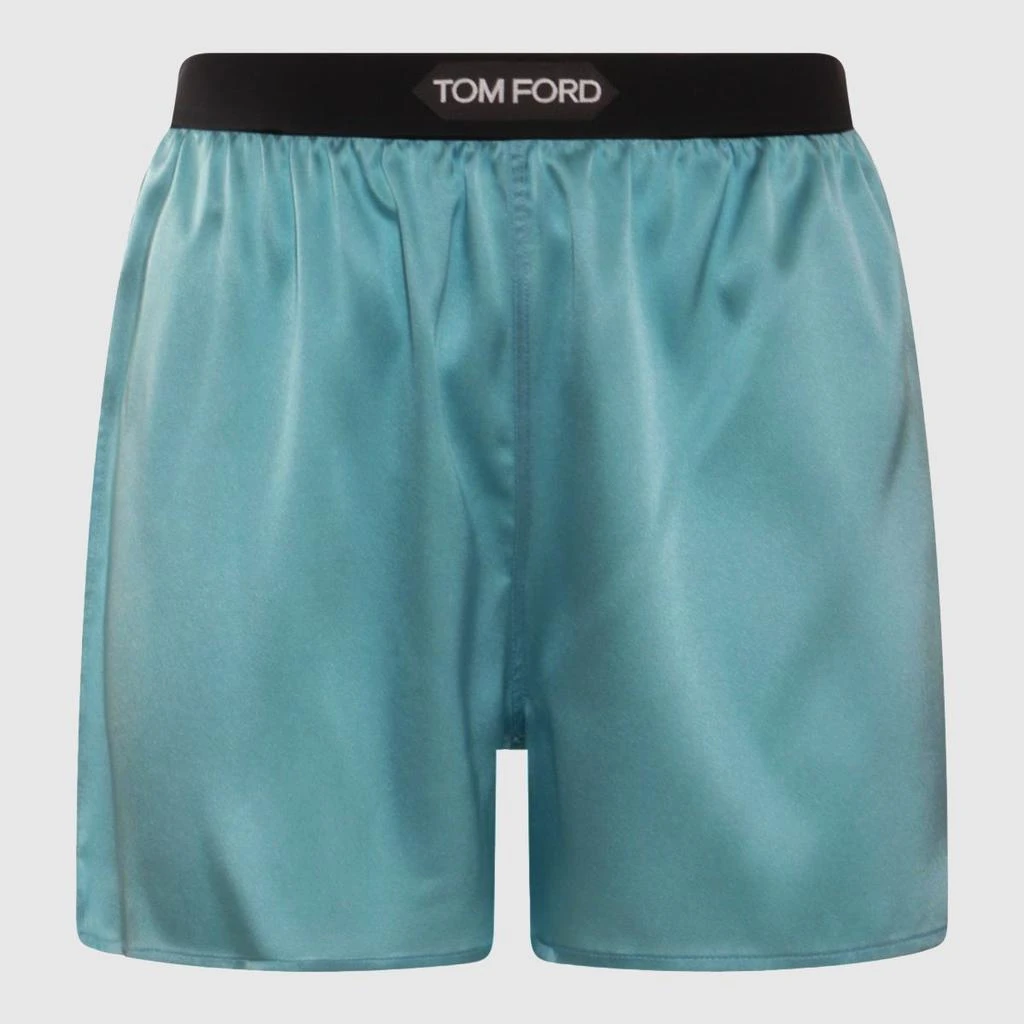 Tom Ford Tom Ford Light Blue Silk Short 1