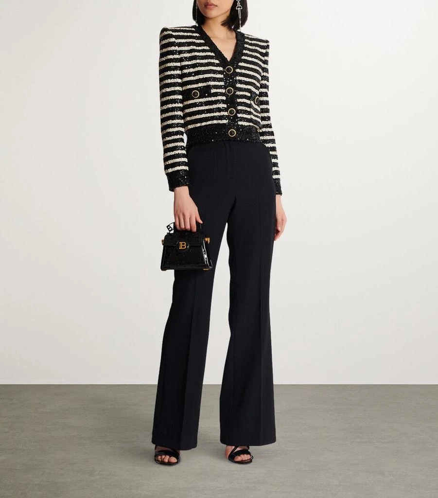 Balmain Sequin Stripe Jacket 3