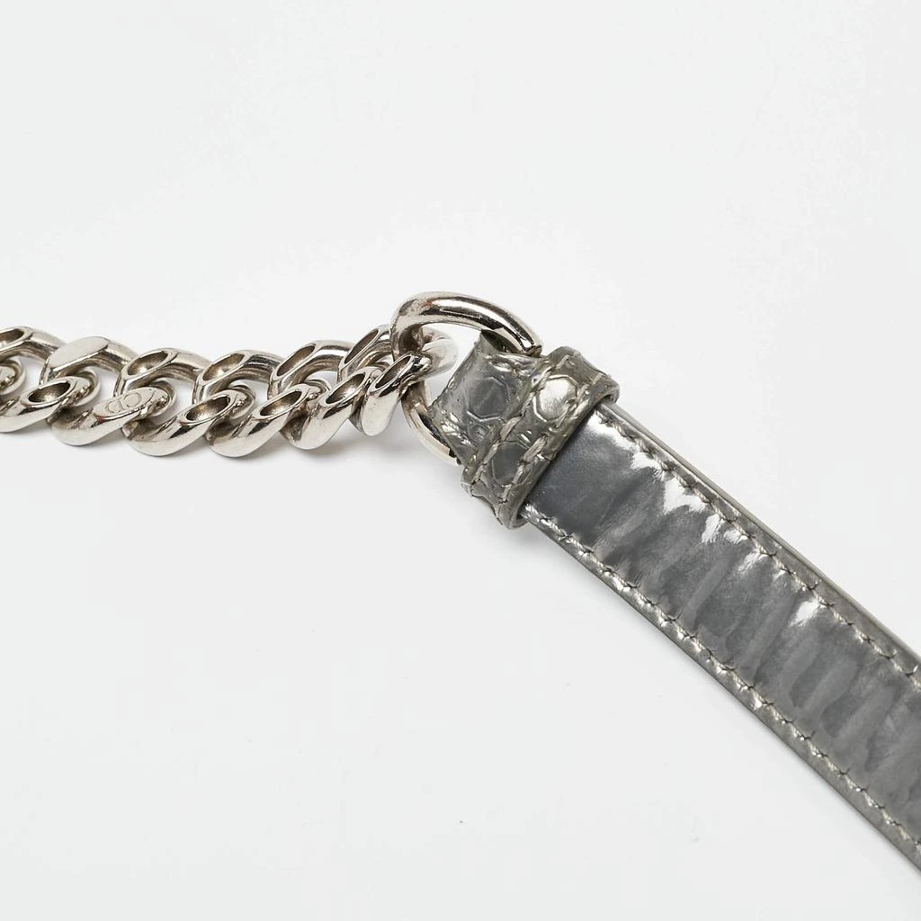 Dior Dior Silver Leather Medium Diorama Flap Shoulder Bag 6