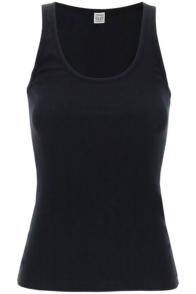 TOTEME ribbed sleeveless top with