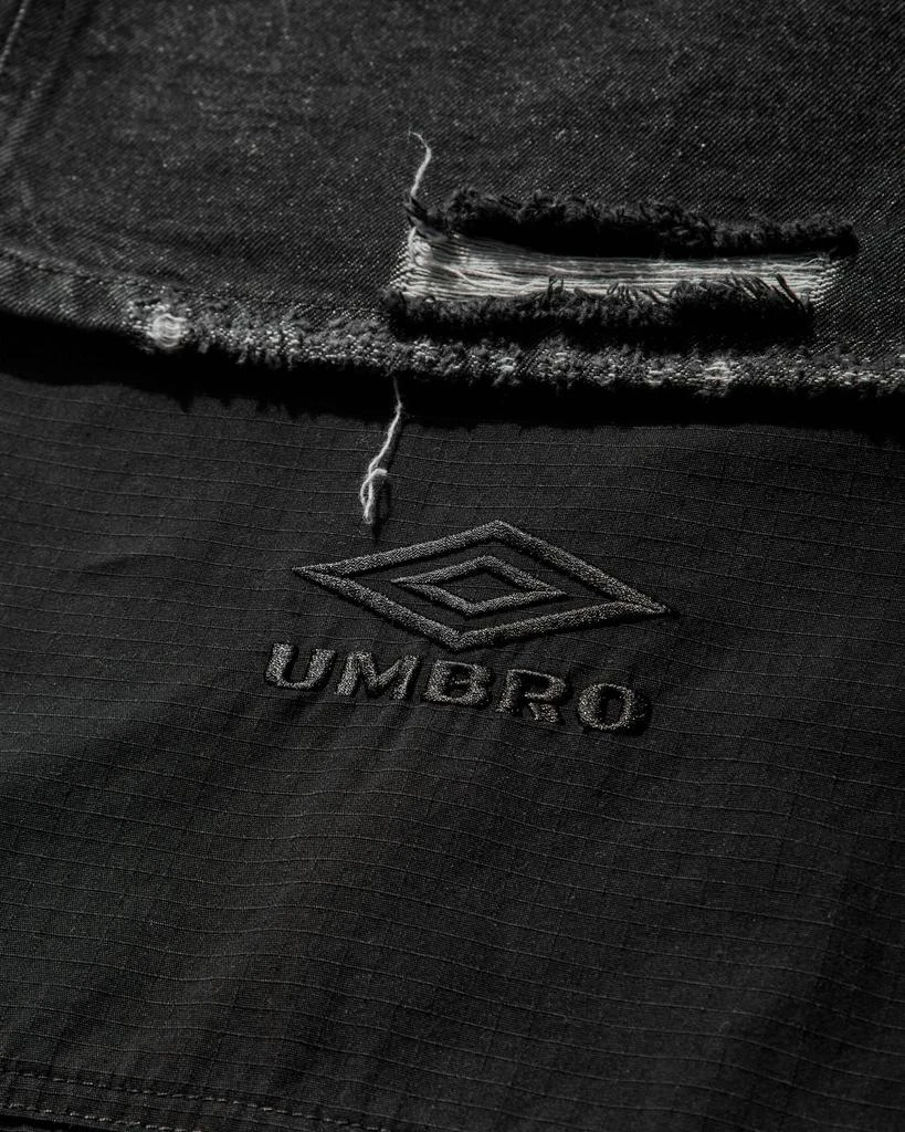 Umbro Men's Hybrid Cargo Pants Washed Black 3