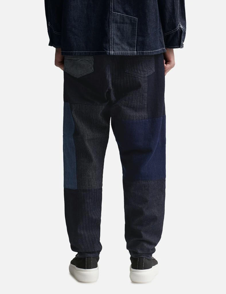 FDMTL PATCHWORK PANTS RINSE 4