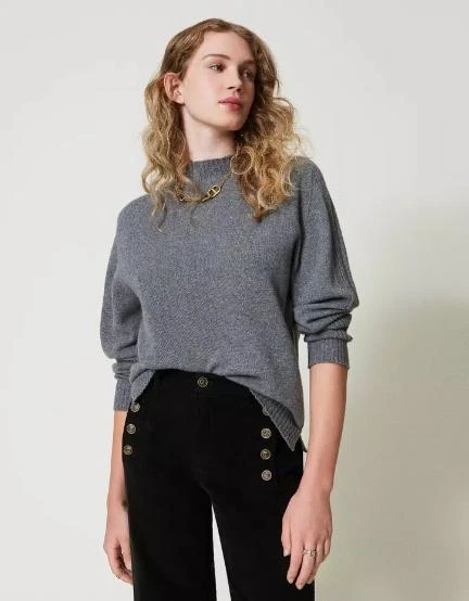 TWIN-SET TURTLE NECK SWEATER 5