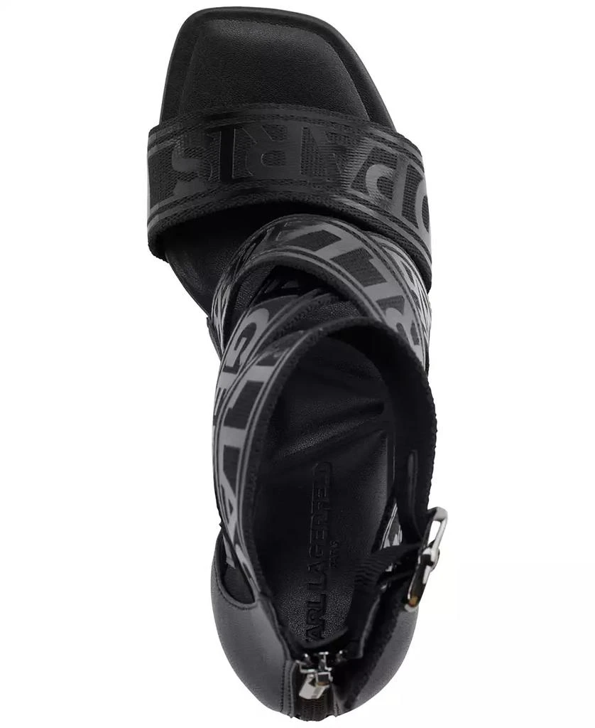 Karl Lagerfeld Paris Women's Careliz Strappy Sandals 4