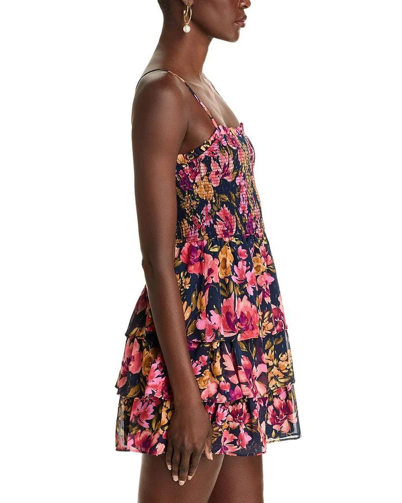 AQUA Floral Skirt Dress - Exclusive 5