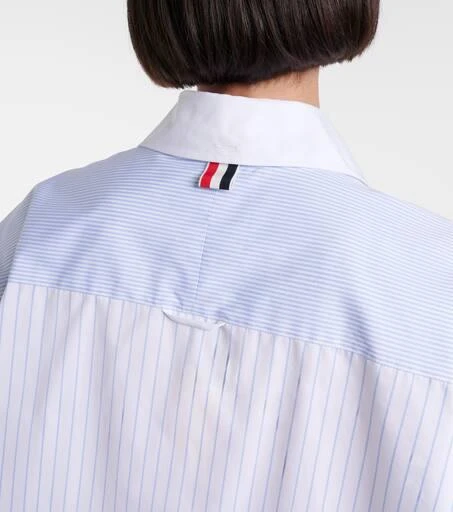Thom Browne Pinstripe cotton poplin shirt 5