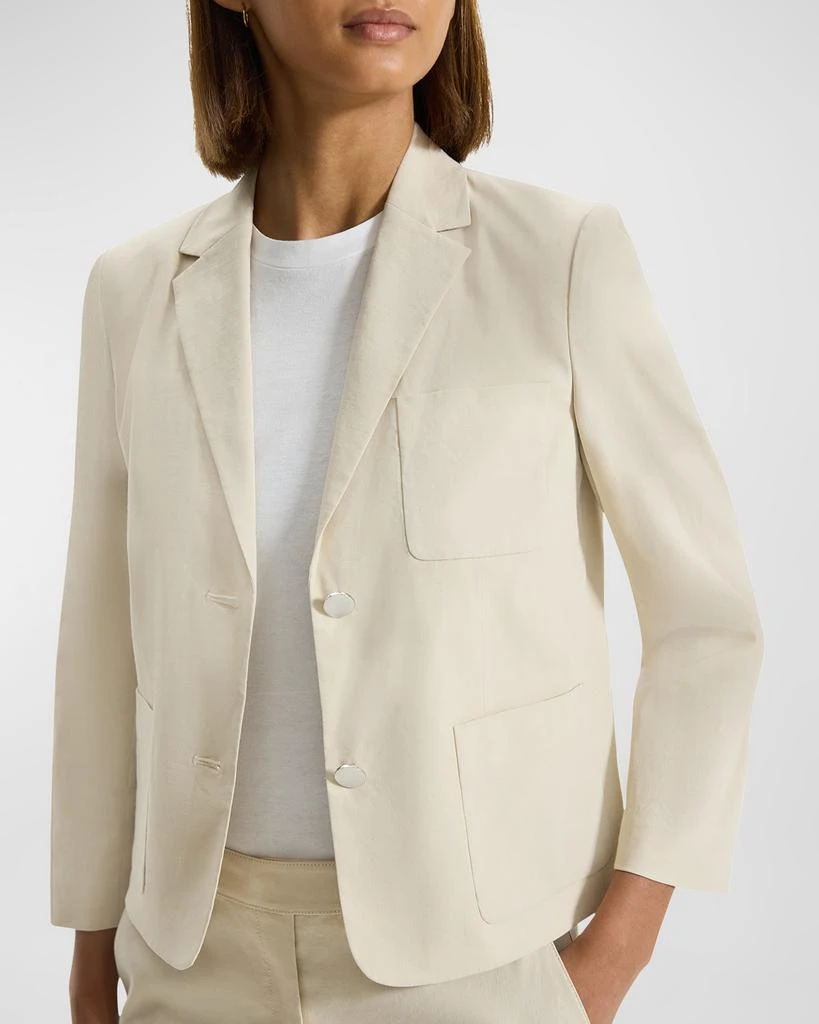 Theory Shrunken Patch Pocket Jacket 4