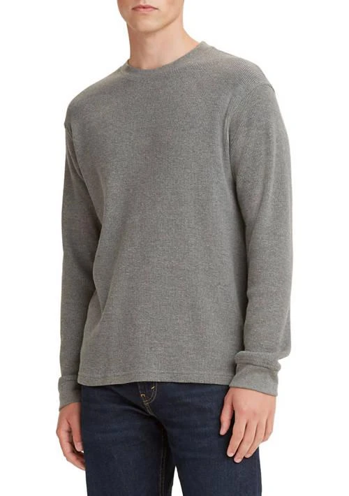 Levi's S Gray Heather Thermal T Shirt 1