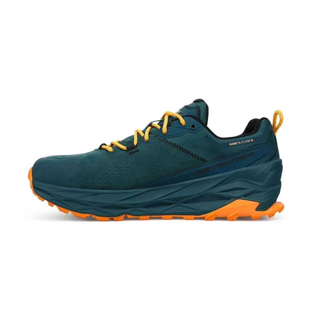 Altra Men's Olympus 5 Hike Low Gtx Shoes In Deep Teal 2