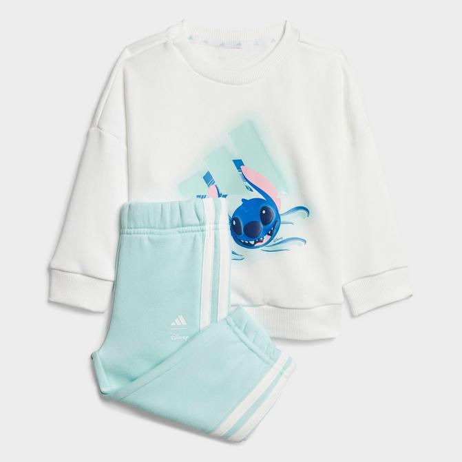 Adidas Infant and Toddler adidas x Disney Lilo And Stitch Sweatshirt and Jogger Pants Set
