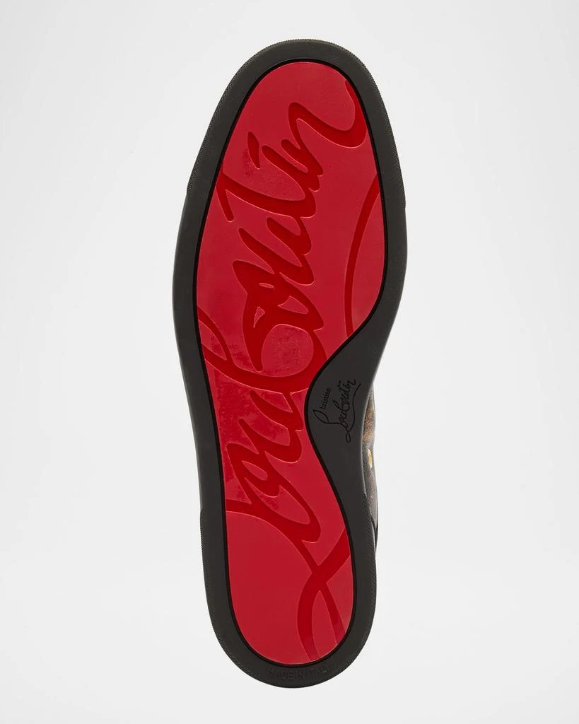 Christian Louboutin Men's Louis Junior Spikes Orlato Low-Top Sneakers 5