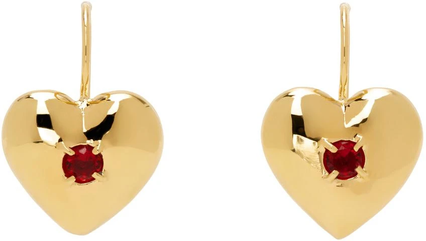 Mondo Mondo Gold Lover Earrings 1